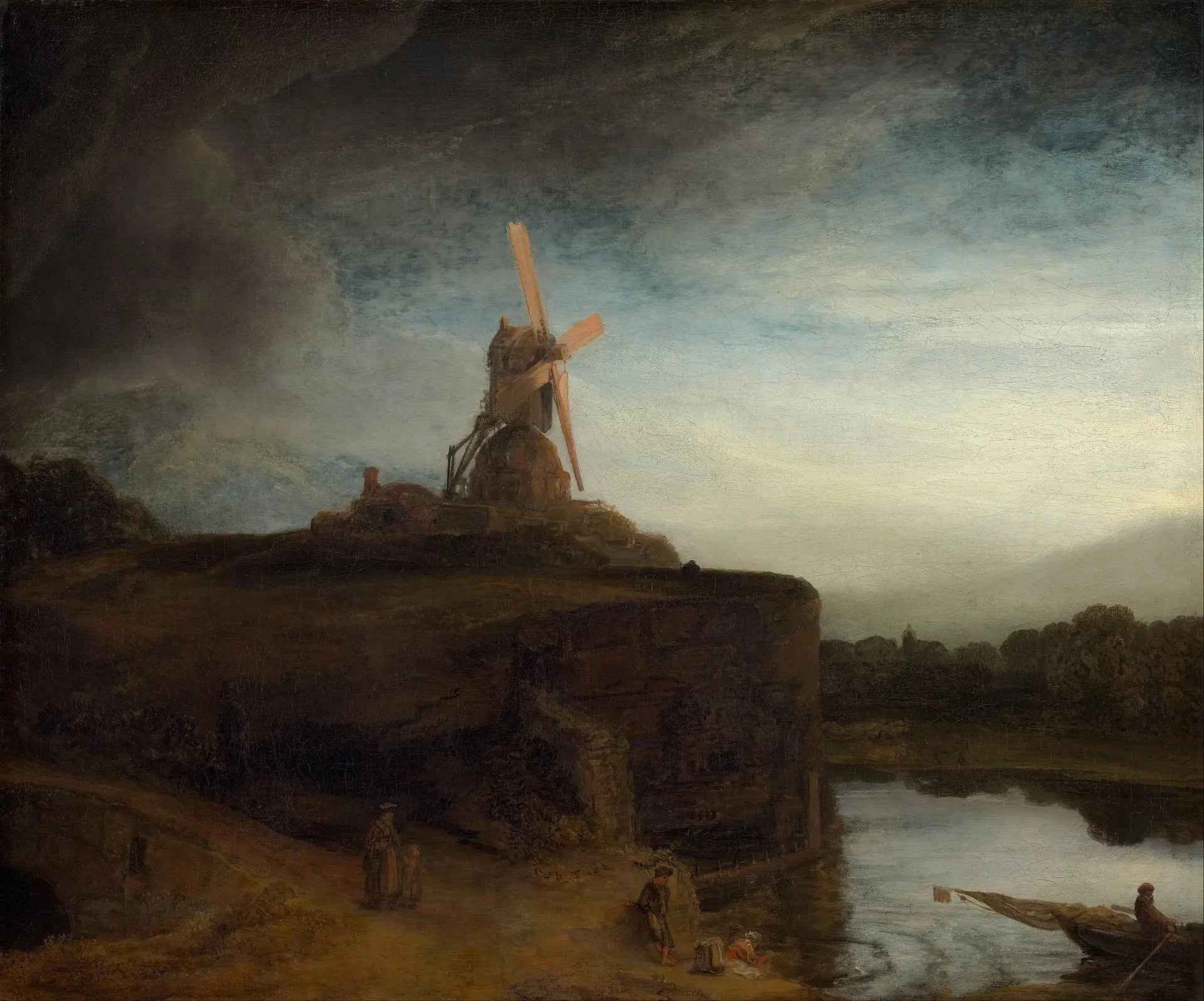 Le Moulin, vers 1645-1648 — Rembrandt