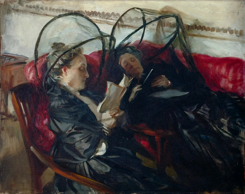 Hyttysverkot - John Singer Sargent