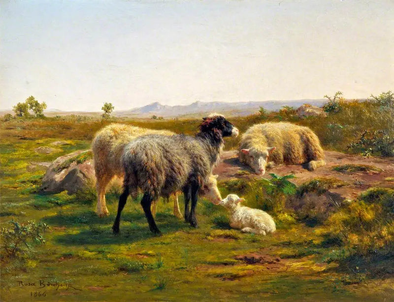 Lammas ja karitsa - Rosa Bonheur