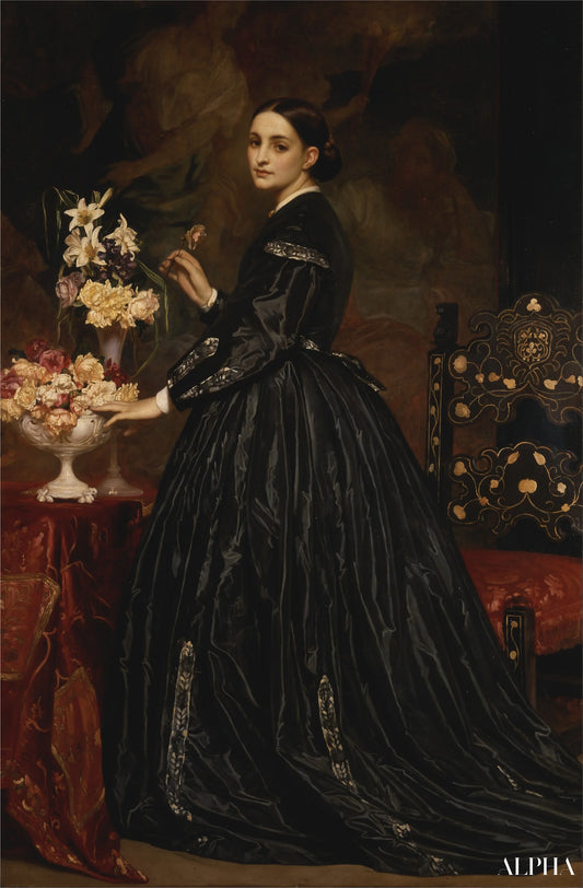 Mrs James Guthrie - Frederic Leighton Reproductions de tableaux à la peinture à l’huile