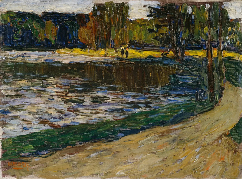 München - Englantilainen puutarha - Vassily Kandinsky