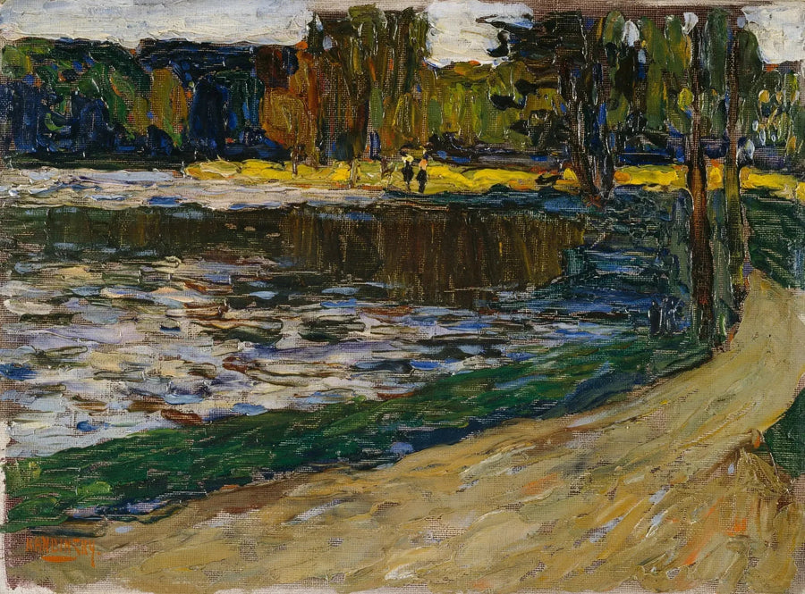 München - Englantilainen puutarha - Vassily Kandinsky