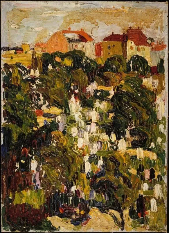 München, Pohjois-hautausmaa - Vassily Kandinsky