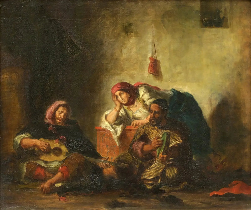 Mogadorin juutalaiset muusikot - Eugène Delacroix