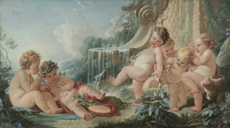 Musiikki ja tanssi - François Boucher