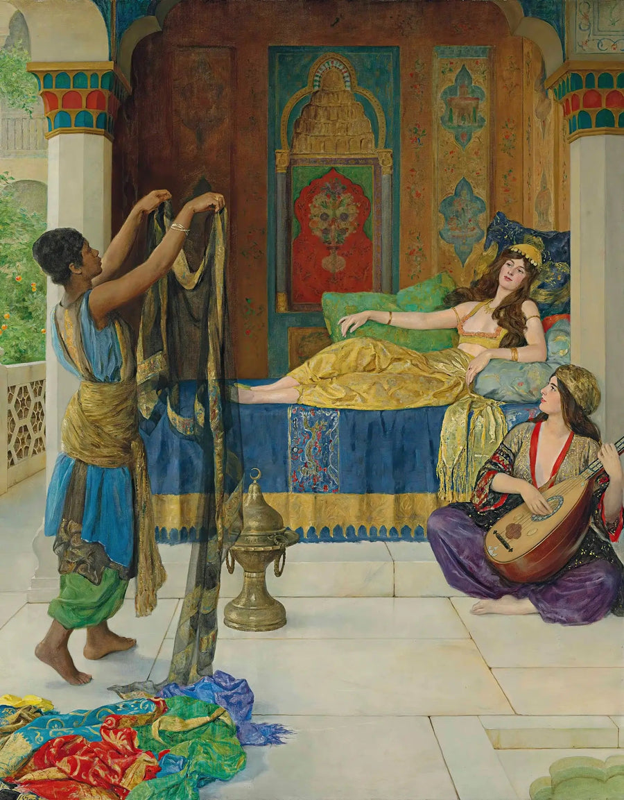 Myrrhi, Aloe ja Kassiakuu - John Collier