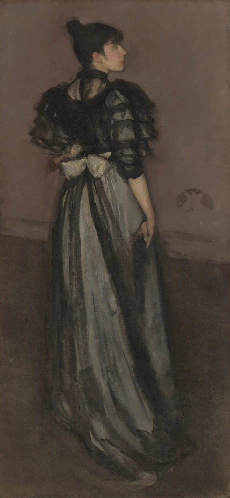 Helmiäis ja hopea: Andalusialainen - James Abbott McNeill Whistler