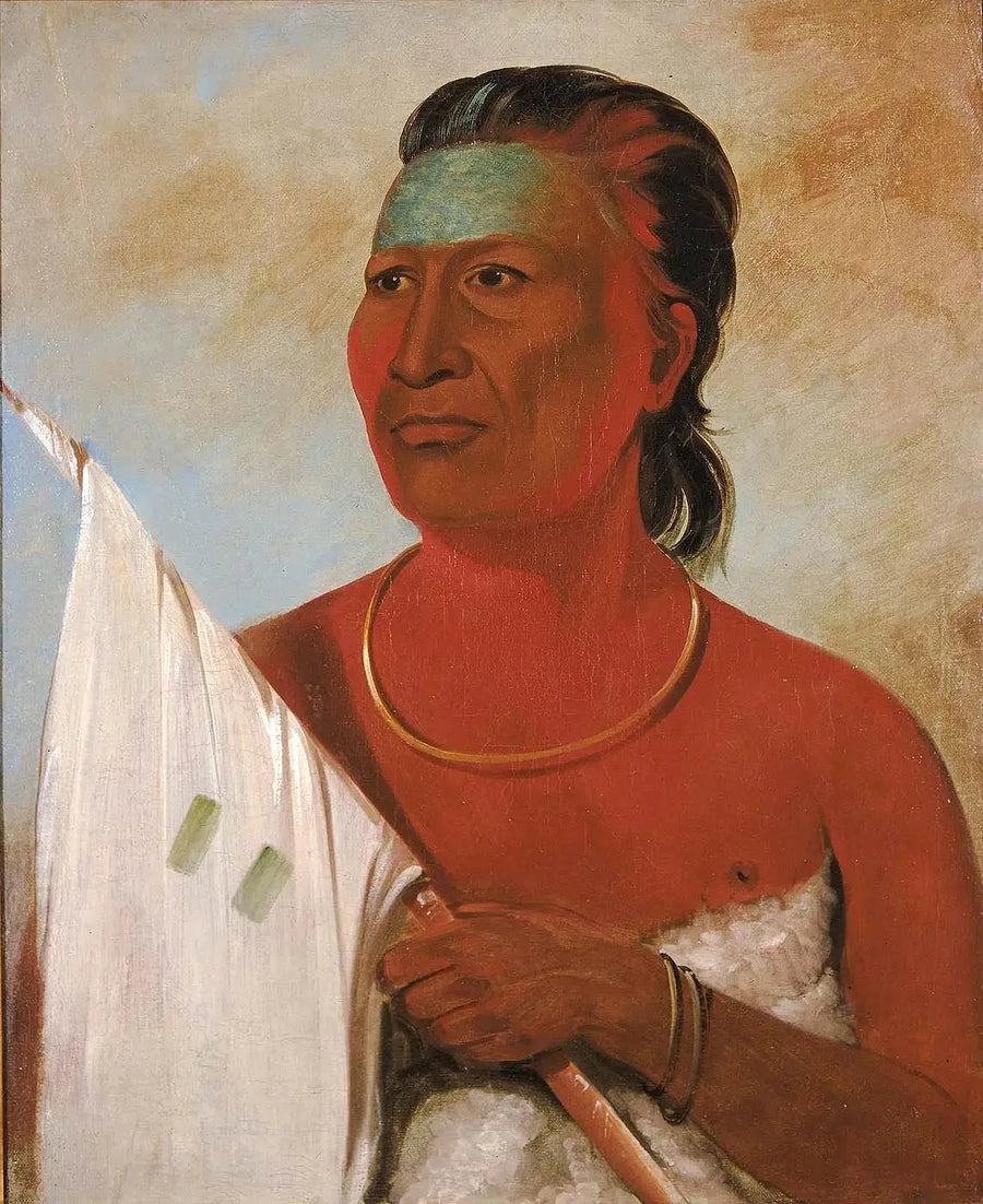 Náh-pope, Keitto, Black Hawk - George Catlinin neuvonantaja