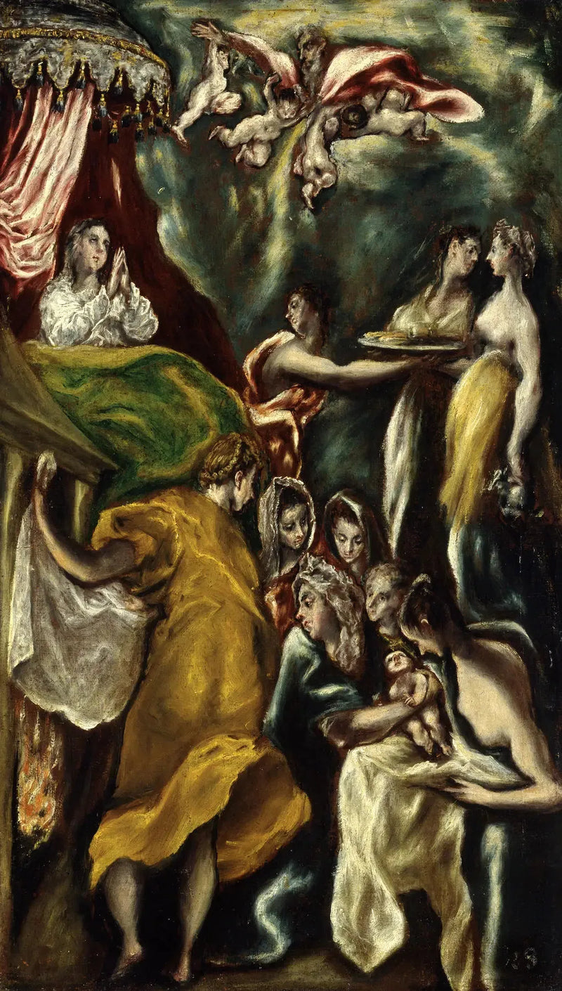 Marian syntymä - El Greco