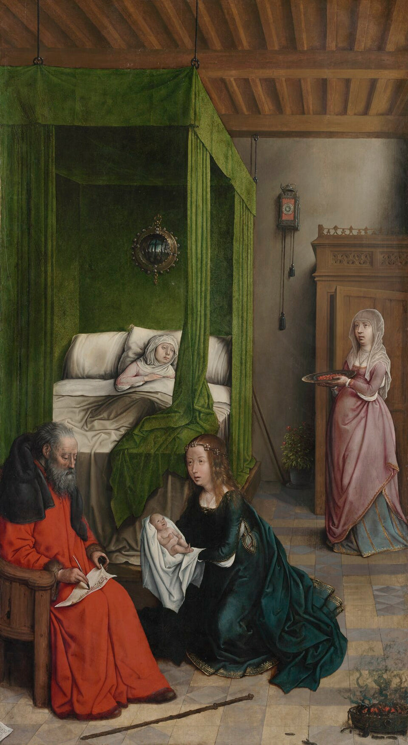 Pyhän Johanneksen syntymä - Juan de Flandes