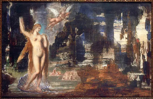 Venusin syntymä - Gustave Moreau