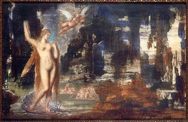 Venusin syntymä - Gustave Moreau