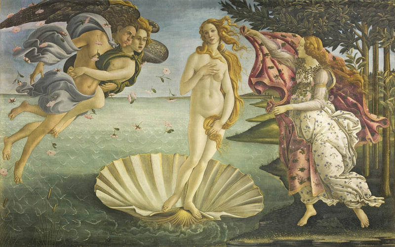 Venus syntyy - Sandro Botticelli
