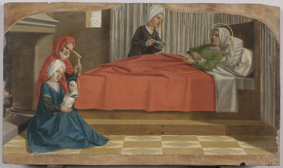 Naissance de la Vierge - Nicolas Dipre