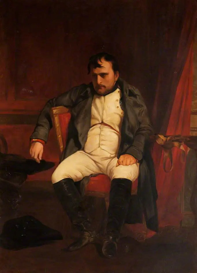 Napoleon Fontainebleaussa, 31. maaliskuuta 1814 - Paul Delaroche