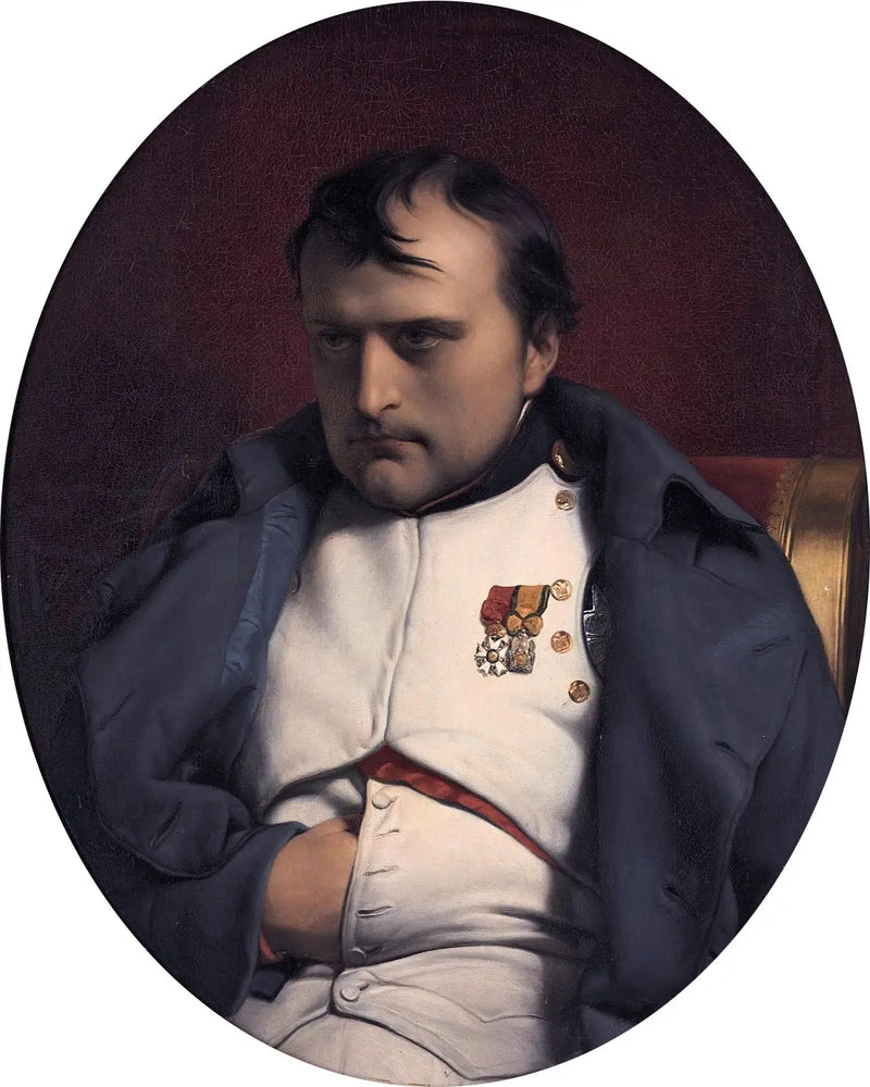 Napoleon Fontainebleaussa, 31. maaliskuuta 1814 - Paul Delaroche