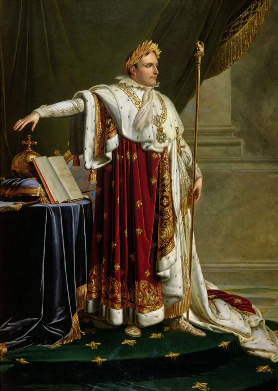 Napoleon keisarillisessa puvussa - Anne-Louis Girodet