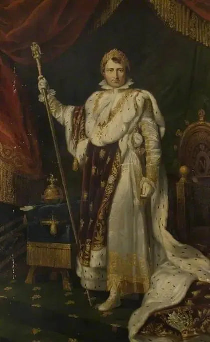 Napoleon I (1769-1821), Ranskan keisari (1804-1815), kruunajaispukunsa - François Gérard