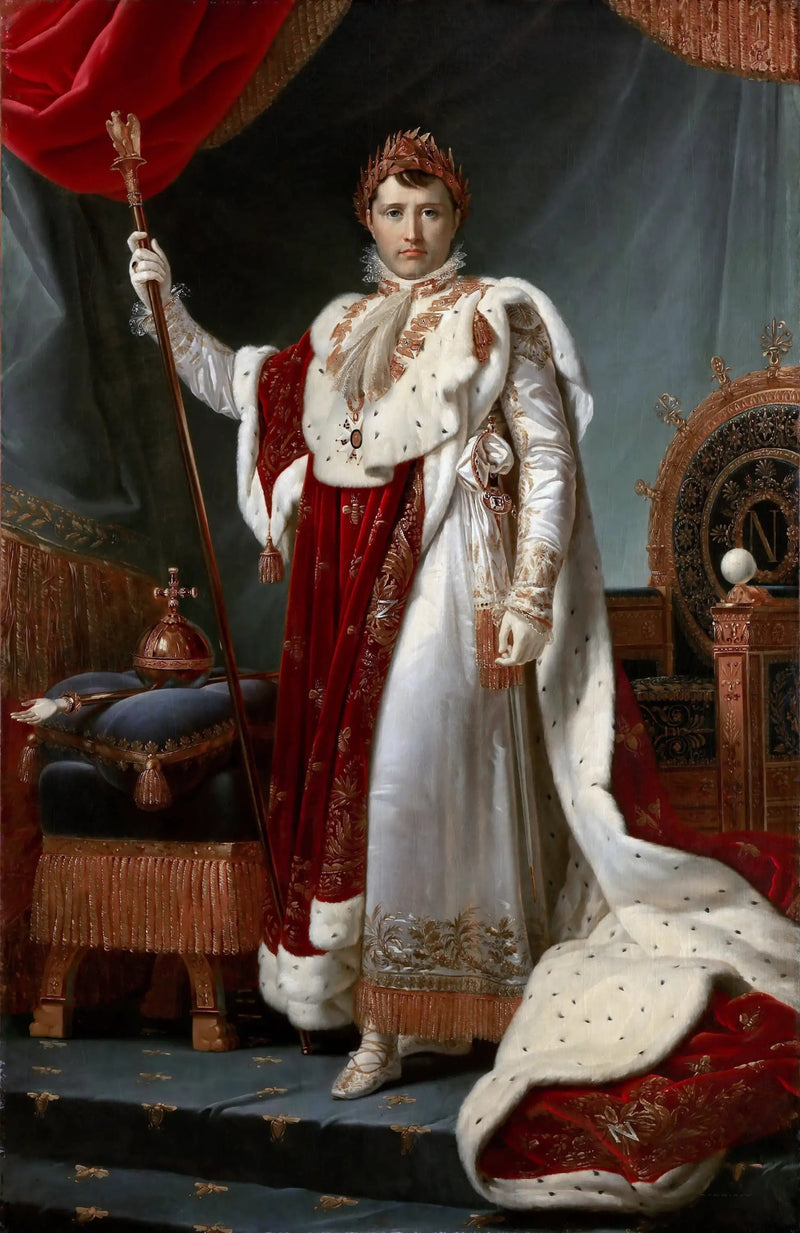 Napoleon I pyhityspuvussa - François Gérard