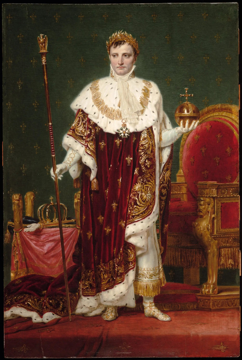 Napoleon I imperiaalivaatteissa - Jacques-Louis David