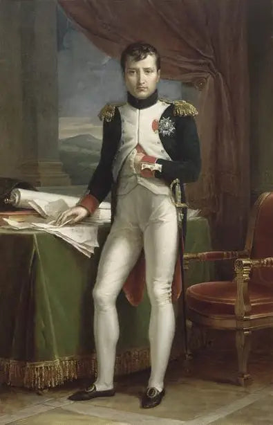 Napoléon Ier en uniforme de colonel des grenadiers à pied de la Garde - François Gérard image 2 reproduction de peinture à l’huile