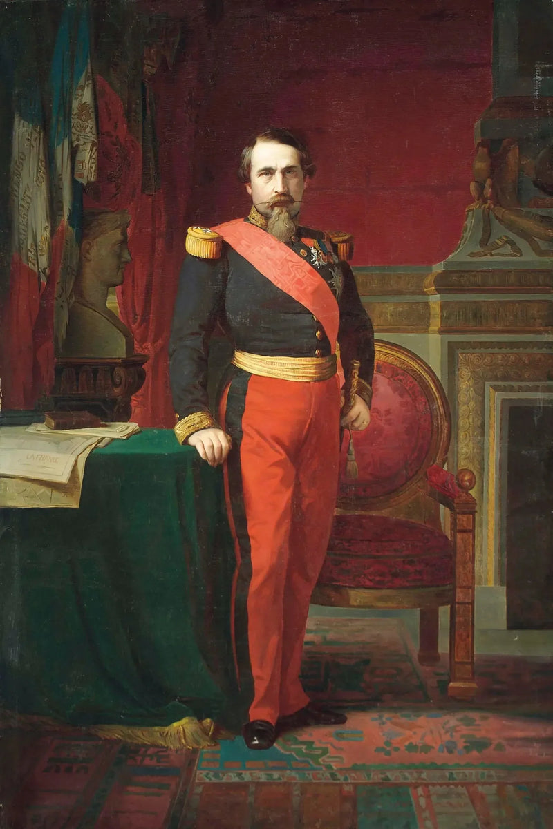 Napoleon III, Ranskan keisarina - Hippolyte Flandrin