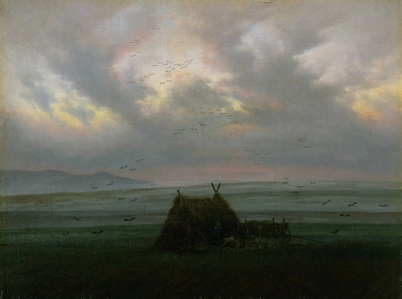 Sumuverho - Caspar David Friedrich
