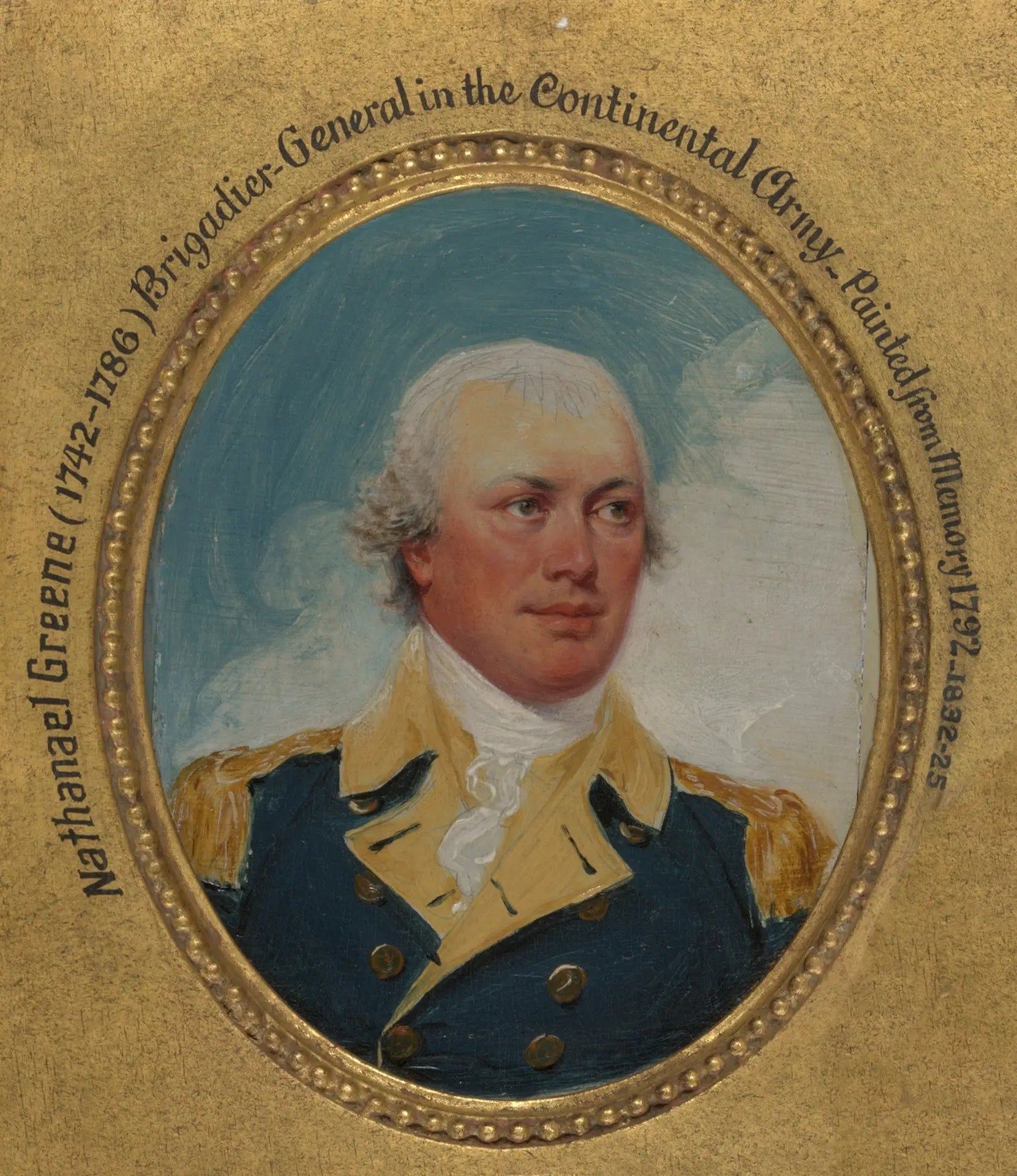 Nathanaël Greene (1742-1786) - John Trumbull - Alpha Reproduction