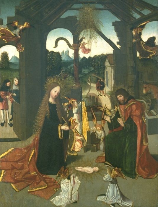 Syntymä - Geertgen tot Sint Jans