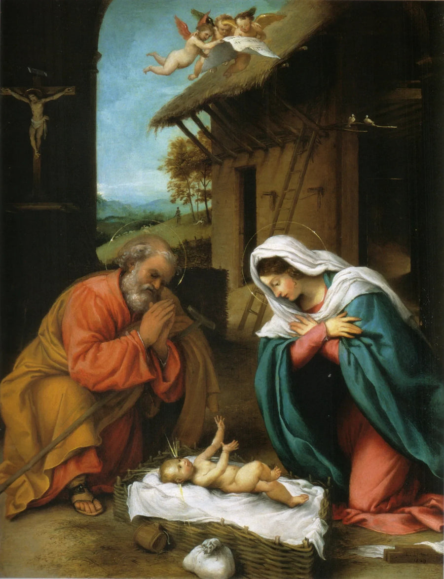 Syntymä - Lorenzo Lotto