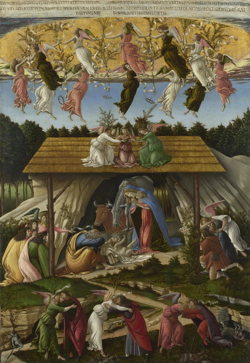 Mystinen syntymä - Sandro Botticelli