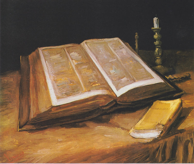 Still Life with Bible - Vincent van Gogh
