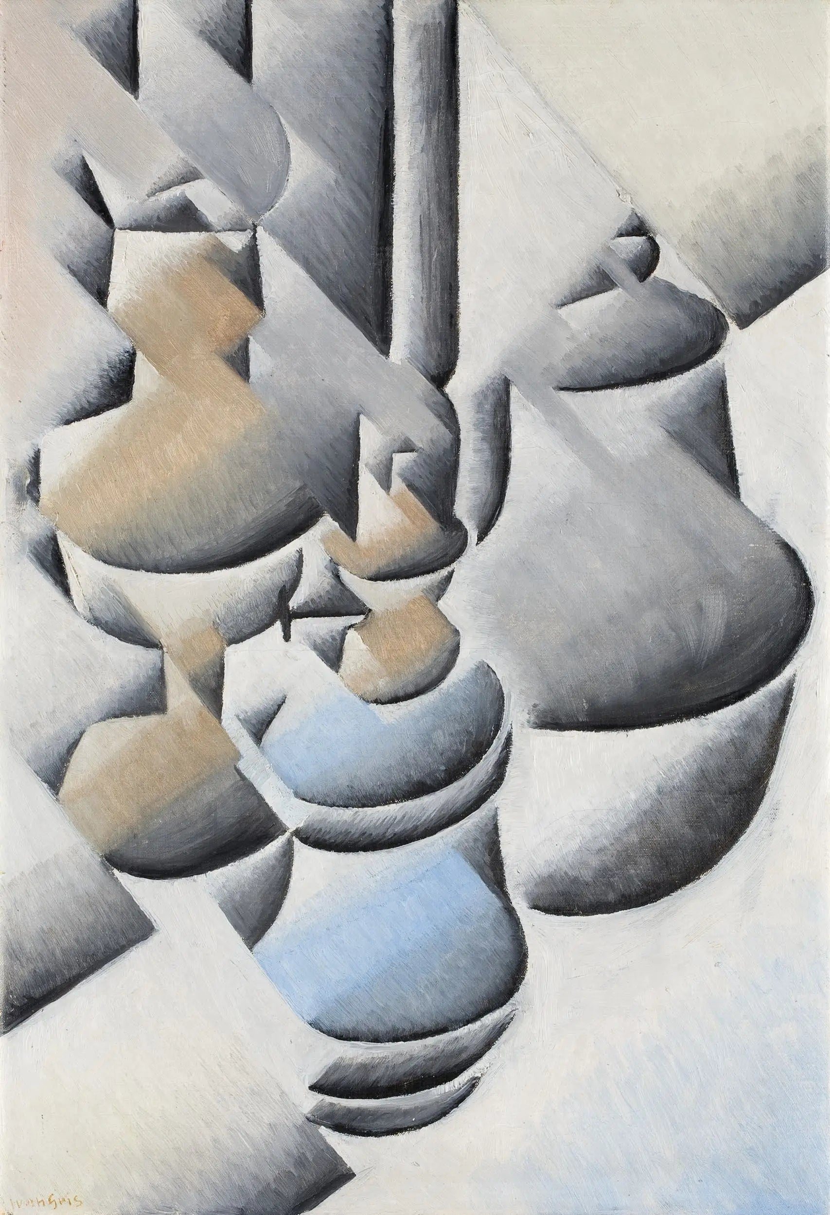 Nature morte à la lampe - Juan Gris - Alpha Reproduction