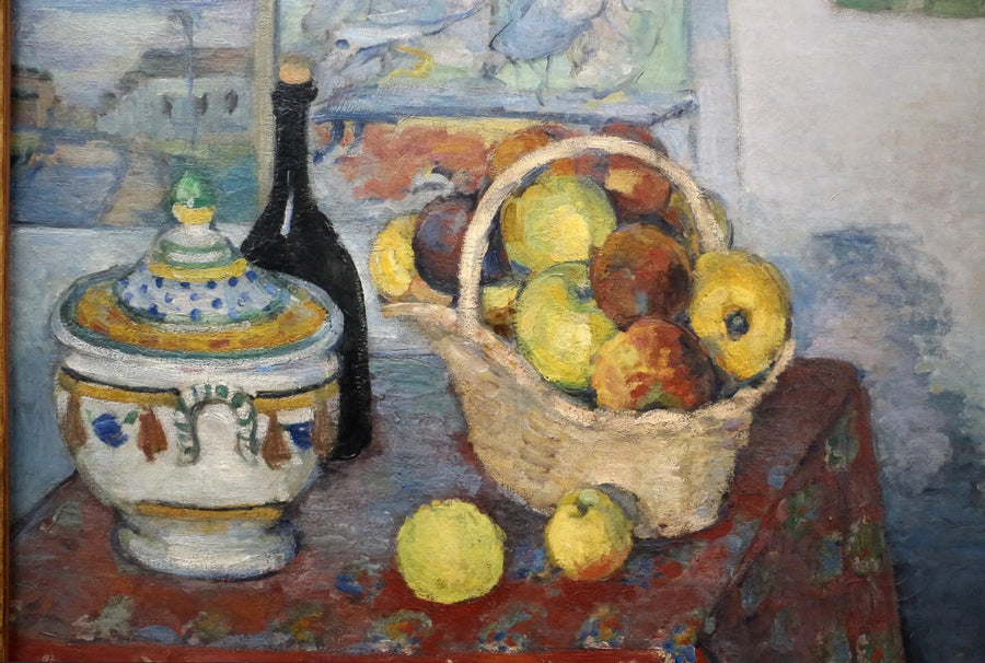 Still Life with Soup Tureen - Paul Cézanne