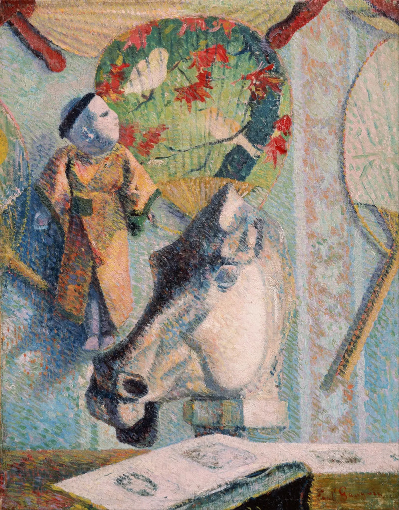 Hevosenpään stillife - Paul Gauguin