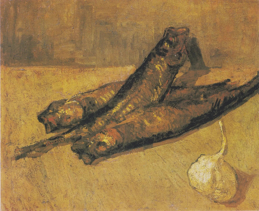 Still Life with Loop and Garlic-Onion - Vincent van Gogh