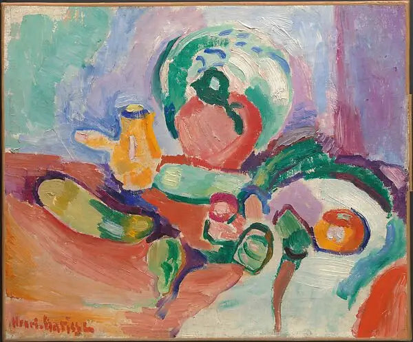 Still Life with Cucumber - Henri Matisse