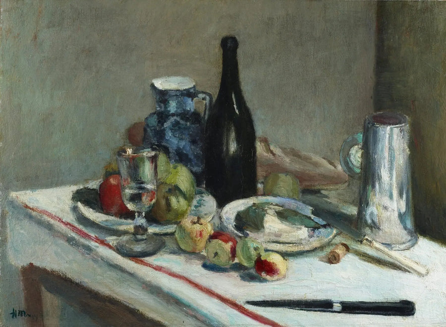 Musta veitsellä varustettu still-elämä - Henri Matisse