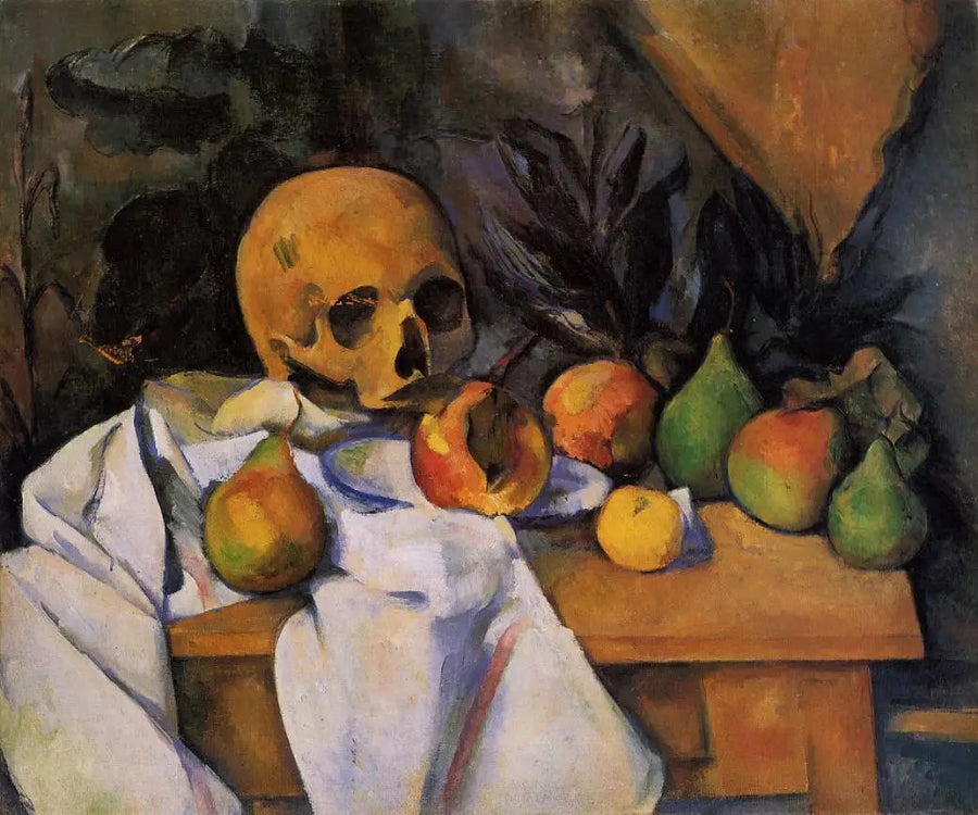 Kuolemanluuranko - Paul Cézanne