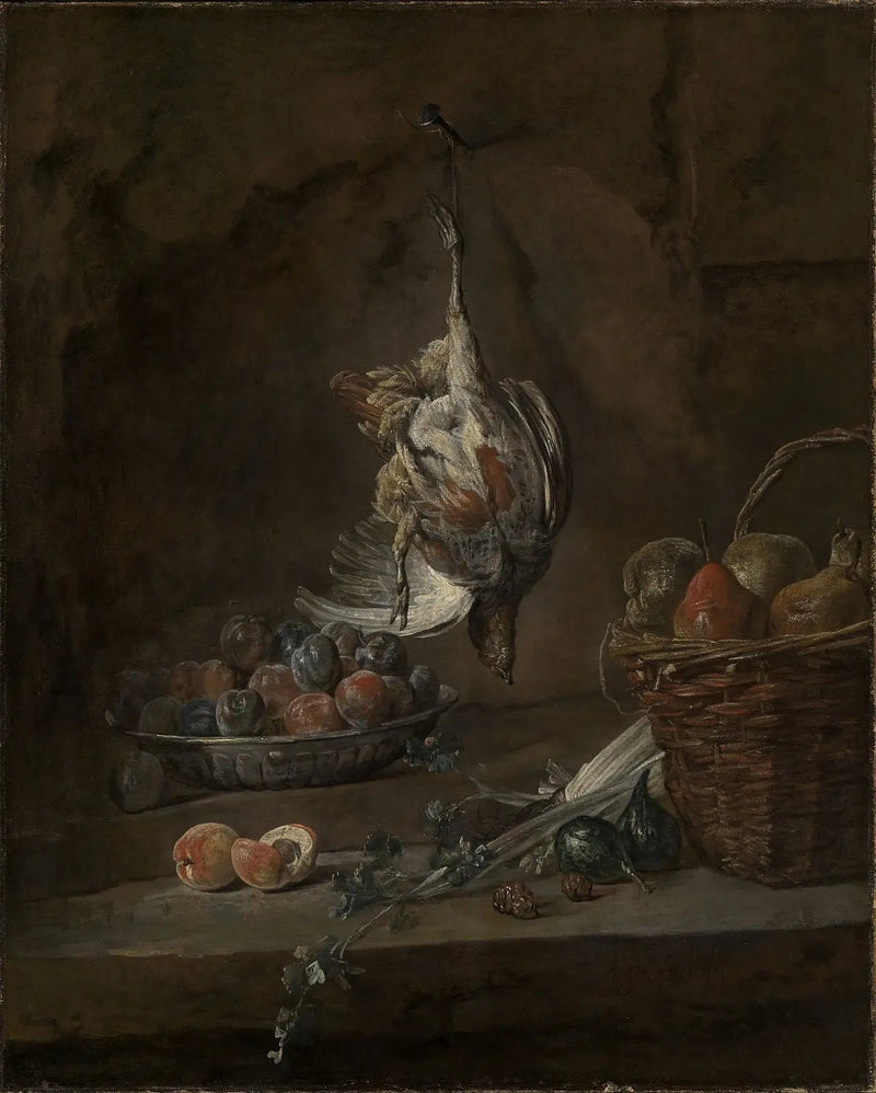 Still life with dead pheasant - Jean Siméon Chardin