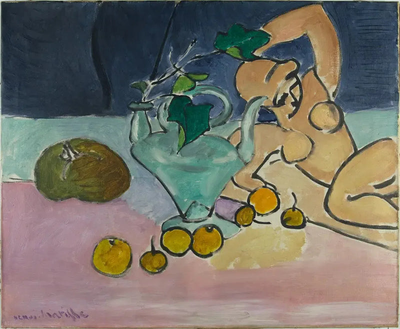 Viherkasvi ja muratti - Henri Matisse