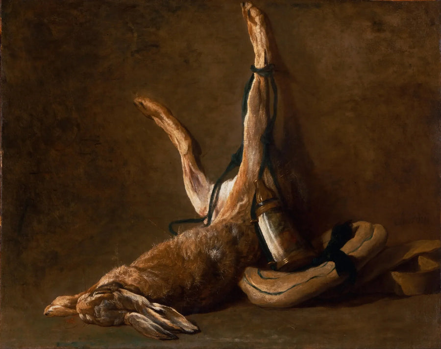 Still life with hare - Jean Siméon Chardin