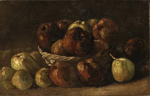 Still life with a basket of apples - Vincent van Gogh