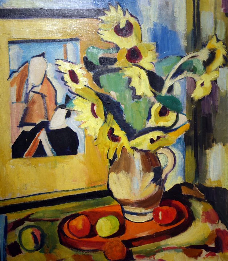 Nature morte au tournesol – Helmuth Macke