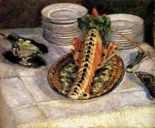 Rapu still life - Gustave Caillebotte