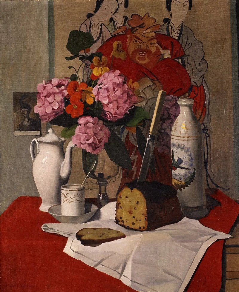 Kukka-asetelma - Félix Vallotton