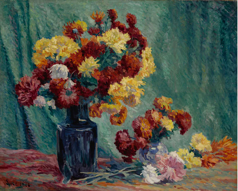 Kukka- ja asetelma still life - Maximilien Luce