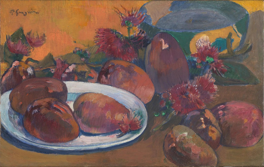 Mangojen stillife - Paul Gauguin