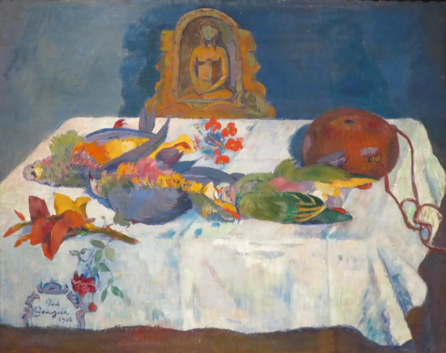 Eksoottisten lintujen stillife II - Paul Gauguin