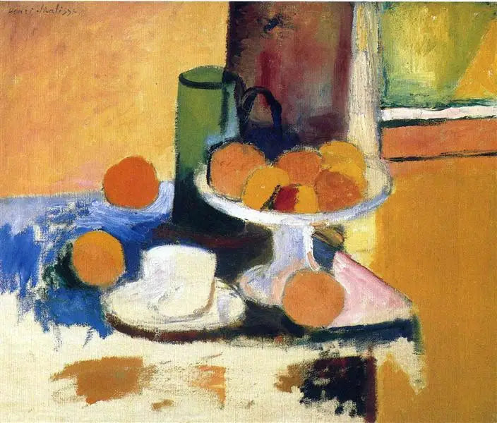 Still Life with Oranges - II - Henri Matisse